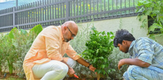 పర్యావరణ పరిరక్షణలో భాగస్వామ్యం: మొక్కలు నాటిన ఎంపీ అరవింద్