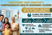 Puducherry’s ₹5 Lakh Health Shield for BPL Families|