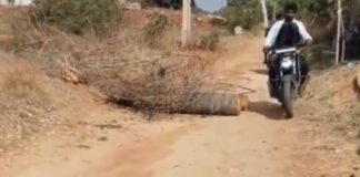 మాలేపాడులో దారి సమస్య.. రహదారి దిగ్బంధం |