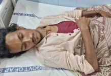 మదనపల్లెలో కారు ఢీకొని యువకుడికి తీవ్ర గాయాలు.