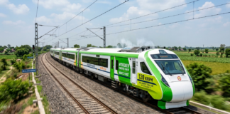 India’s First Hydrogen Train Hits 120 Kmph|