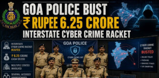 Goa Police Bust ₹6.25 Crore Interstate Cybercrime Racket|