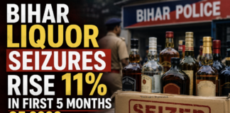 Bihar Police Record 11% Rise in Illegal Liquor Seizures|