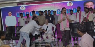 హనుమకొండ కు చేరుకున్న హరీష్ రావు ఘన స్వాగతం పలికిన పార్టీ నాయకులు…..