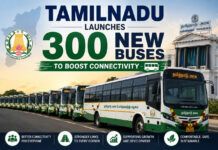 Tamil Nadu Launches 300 New Buses to Boost Connectivity|