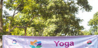 AP Police Join Yoga Andhra 2026 Wellness Campaign|