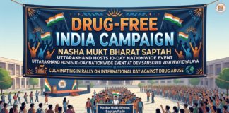 Uttarakhand Hosts 10-Day Drug-Free India Campaign|
