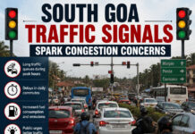 South Goa Traffic Signals Spark Congestion Concerns|