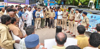 జేబీఎస్ వేదికగా యాంటీ డ్రగ్ సందేశం.|