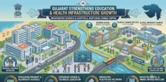 Gujarat Strengthens Education and Health Infrastructure Growth|