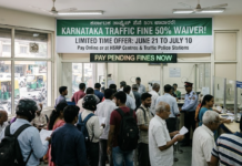 Karnataka Offers 50% Off On Outstanding Traffic Fines