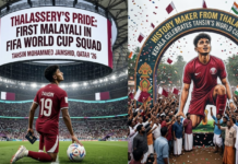 First Malayali in Football World Cup Squad