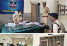 కాగజ్ నగర్ రూరల్ పోలీస్ స్టేషన్లో జిల్లా ఎస్పీ నితికా పంత్ ఆకస్మిక తనిఖీ