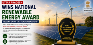 Uttar Pradesh Wins National Renewable Energy Award|