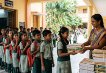 Puducherry Schools Reopen, Free Textbooks Distributed
