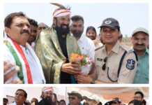మంత్రి ఉత్తమ్ కుమార్ రెడ్డిని కలిసిన ఇన్చార్జి సీపీ రాజేష్ చంద్ర