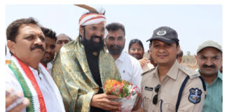 మంత్రి ఉత్తమ్ కుమార్ రెడ్డిని కలిసిన ఇన్చార్జి సీపీ రాజేష్ చంద్ర