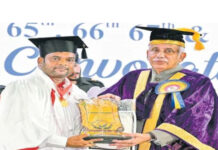 మంత్రి లోకేశ్ ఓఎస్డీకి ఎస్వీయూ నుంచి రెండు స్వర్ణ పతకాలు.