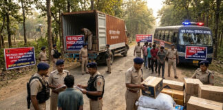 WB Police Crack Down on Illegal Smuggling Routes|