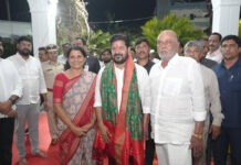 సభ ముగించుకొని ఎంమ్మెల్యే కొక్కిరాల ప్రేమ్ సాగర్ రావు ఇంటికి చేరుకున్న సీఎం రేవంత్ రెడ్డి