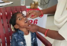 పుంగునూరు నియోజకవర్గం:ఏతూరులో పల్స్ పోలియో కార్యక్రమం|