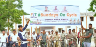 మదనపల్లి: ఉత్సాహంగా పోలీసుల సైకిల్ ర్యాలీ.
