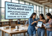 Saraswati Scholarship Now Open: Apply by July 15