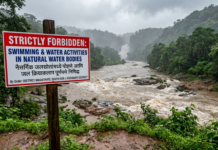Goa Monsoon Safety: Swimming Banned in Natural Water Bodies|