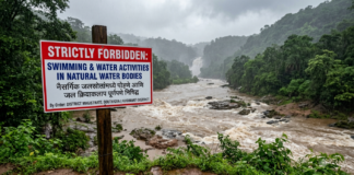 Goa Monsoon Safety: Swimming Banned in Natural Water Bodies|