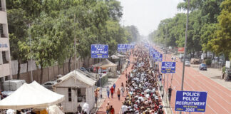 Large-Scale Recruitment of Police Constables|