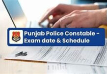 Punjab Police Announces Constable Exam Schedule 2026|