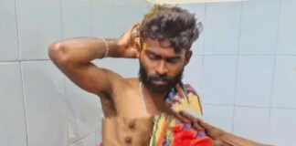 నిమ్మనపల్లెలో యువకుడిపై కోడి కత్తులతో దాడి.