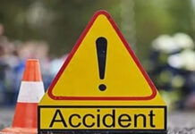 పుంగునూరు మండలంలో రోడ్డు ప్రమాదం