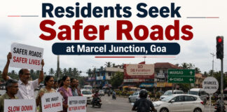 Residents Seek Safer Roads at Marcel Junction, Goa|