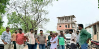 రాంనగర్ బ్రిడ్జి పనులను పరిశీలించిన మేయర్ మధుకర్|