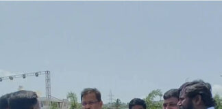 విజయోత్సవ సభ ఏర్పాట్ల పరిశీలనలో సుగవాసి ప్రసాద్ బాబు|