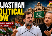 Rajasthan Political Row Over Rahul Gandhi’s Kota Event|