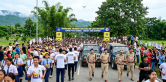 Over 600 Join Anti-Drug Marathon Held in Itanagar|