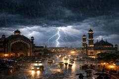 IMD Forecasts Rain and Thunderstorms Across Uttar Pradesh|