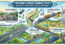 Tripura’s Road Connectivity Growth Driving Development|