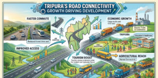Tripura’s Road Connectivity Growth Driving Development|