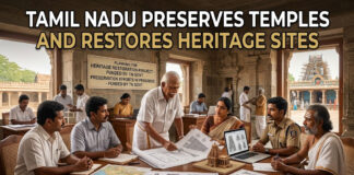 Tamil Nadu Preserves Temples and Restores Heritage Sites|