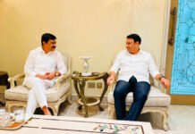 నిజామాబాద్:గణేష్ బిగాల గారిని పరామర్శించిన మాజీ మంత్రి ప్రశాంత్ రెడ్డి