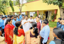 ఎలక్ట్రానిక్స్ ఇనిస్టిట్యూట్లో ఎమ్మెల్యే శ్రీగణేష్ తనిఖీ|