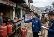 Zunheboto Halts Illegal Commercial LPG Misuse|