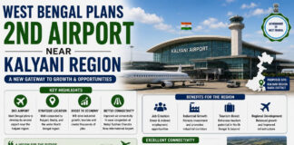 West Bengal Plans Second Airport Near Kalyani Region|