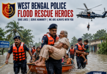 West Bengal Police: Flood Rescue Heroes Save Lives|