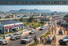 Jharkhand Strengthens Law and Order Across the State|