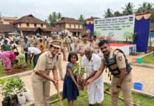 Police Green Drive Plants Thousands of Trees Every Year|