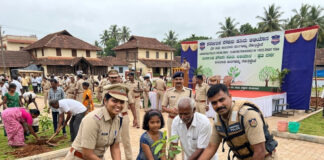 Police Green Drive Plants Thousands of Trees Every Year|